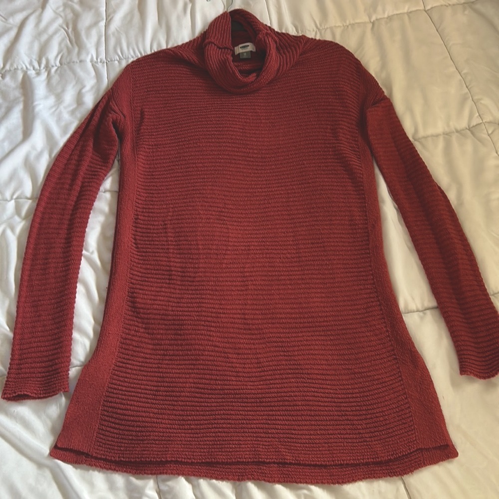 Old Navy Rust Sweater Dress XS S